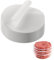 CYEER 1000 Stück Burgerpapier 13CM, Burger Papier für Burgerpresse, Hamburger Papier für Hamburger-Presse, Pergamentpapier, Antihaftpapier für Hamburger, Cheeseburger, Patties