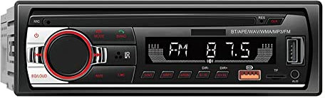 Lckiioy Lettore Nero Modello 520 USB Plug-in Radio Bluetooth Vivavoce Mp3 Lettore Lungo Stile Lossless Musica Universale
