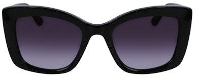 KARL LAGERFELD Girl's Kl6139s Sunglasses, Black, 6 1/2