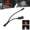 njssjd 1 porte-gobelet LED supplémentaire pour éclairage d'ambiance pour B.MW 3' F30 F31 M3 F80, 2017-2020 B.MW 1,2 m F32 F33 F82 F83 F83 Orange clair/blanc