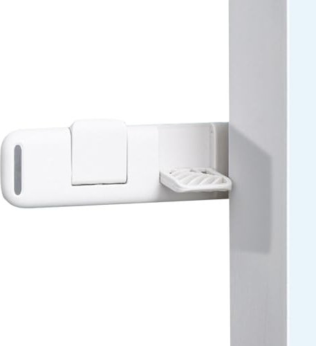 Cerradura de seguridad de ventana para puertas correderas, cerradura infantil para puerta corredera de vidrio | Protectores y cerraduras de diseño de interruptor de 3 posiciones | Cerraduras de