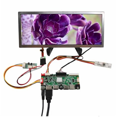QWERTYUI AISHANBAIHUODIAN 10,3 Zoll HSD103KPW2-A10 JJ103IA 1920 x 720 LCD-Bildschirm passend for digitales SIM-Racing-Dashboard, Autodisplay mit HD-MI-LCD-Platine