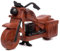 KOOLTECH Altavoz Bluetooth con Radio Scan FM Vintage Moto Clasica