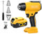 Cordless Heat Gun for Dewalt with 6000mAh Battery with 4 Nozzles, Up to 550°C, Cordless Hot Air Gun for Welding, Bending Pipes, Colour Removal