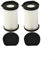 2 filtros eficientes para aspiradoras Cecotec para aspiradora Conga Thunderbrush 520 con mango para D600/D601 para iwoly V600