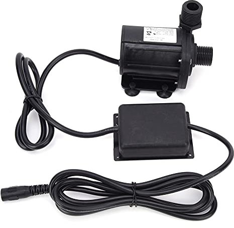 BPompa 'acqua CC senza spazzole, pompa 'acqua elettrica compatta, pompa di circolazione del riscaldamento a pavimento con driver a 3 fasi, pompa di riscaldamento 'acqua per acquari