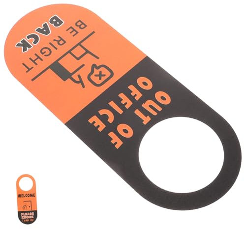 Tofficu Welcome Please Knock Türanhänger Für Büros Doppelseitiges Schild Für Privatsphäre Für Besprechungsräume Und Arbeitszimmer Robustes Design Praktisch Und Vielseitig