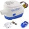 12V Boat Bilge Pump Automatic Bilge Pump, Silent 1100GPH, with Built-in Float Switch, Diving Boat Accessory