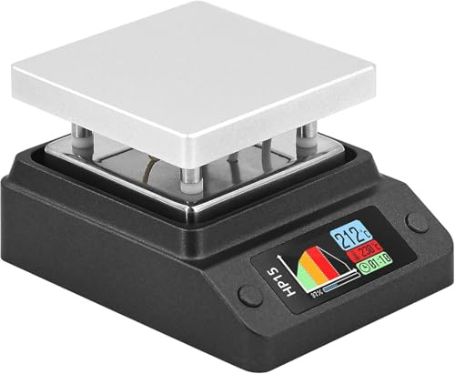 Candeon Electric Soldering Hot Plate,12v-24v 30w-150w Preheat Soldering Station Soldering Preheating Station Welder Hot Plate, 80-350°C Led Microcomputer Hotplate Welding Station