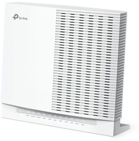 Tp-Link Aginet EX820V Ax6000 Dual Band Wi-Fi 6 Voip Router Easymesh Remote Manag