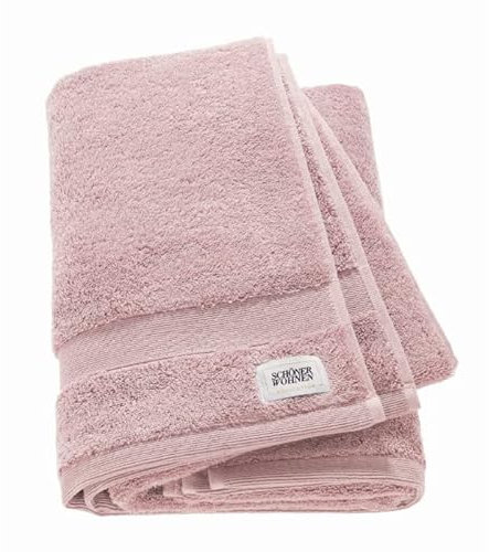 SCHÖNER WOHNEN Premium Duschtuch 70x140 cm - saugstark - Luxus Badetücher Rose - 100% Baumwolle - als Handtuch-Set kombinierbar - Frottee Kinder - Öko-Tex
