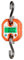Decdeal WeiHeng Kranwaage Digitale Gepäckwaage Kofferwaage Küchenwaagen 3 Wägeeinheiten Zweiteiliger Wert (0-100kg / 50g, 100-150kg / 100g, Orange)