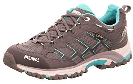 Meindl Caribe Lady GTX Größe UK 4 steingrau/türkis
