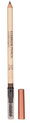 G R N shades of nature [GRÜN] Biokosmetik Eyebrow Pencil coffee - 2in1 Augenbrauenstift mit Bürste - pflegendes Kokosöl - vegan - talkfrei - 1,1 g