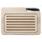 HolzFee Brotbrett mit Brotmesser 38 x 26 x 2 cm Brotschneidebrett