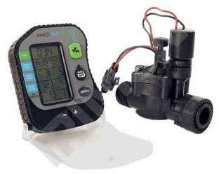 Programmatore a batteria per irrigazione RAIN AMICO PRO 1 con elettrovalvola stagna IP68