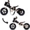 Sun Baby 2in1 Twist Plus Holz Laufrad Lauflernrad Dreirad umbaubar 12 Zoll mit Tragegurt verstellbare Sattelhöhe ab 2 Jahre Schwarz