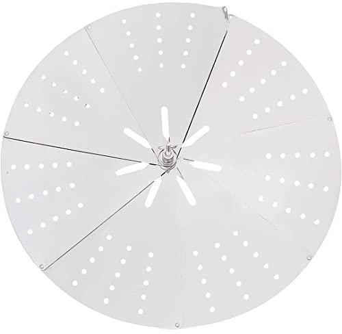 TIKUSAN Tapa ajustable para cocinar con tapa extensible y contráctil Otoshibuta para ollas fabricada en Japón, tamaño libre (10.2 a 14.2 pulgadas)