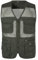 Yukirtiq Men's Outdoor Fishing Vest Summer Breathable Lightweight Gillet Sleeveless Jackets Casual Waistcoat Multi Pockets Photography Camping Hunting Gilet, Green, XXL