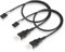 PNGKNYOCN Cavo adattatore USB a 4 pin femmina della scheda madre, 2 pacchetti USB 2.0 Tipo A maschio a 4 pin femmina della scheda madre (50 cm)