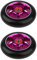 TRENDYBOY Stunt-Scooter-Räder aus Aluminiumlegierung, 100 mm, mit Kugellager, Kick-Scooter, Roller-Teile, Ersatzzubehör (Farbe: lila)