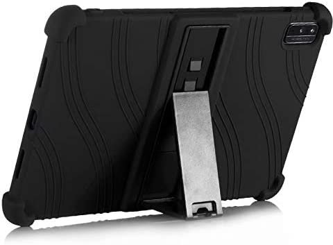 YGoal Silicone Case for Nokia T21 - Light Weight Kids Friendly Soft Shock Proof Protective Cover for Nokia T21 tablet, Black