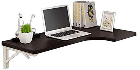 Wandmontierter Laptop-Ständer, zusammenklappbarer Wandschreibtisch für den Haushalt, Kleiner Tisch im Schlafzimmer, platzsparende Metallhalterung, Mehrfarbig optional, mehrere Größ
