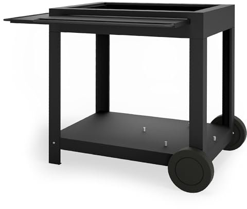 LE MARQUIER - Chariot pour plancha Amalia Noir