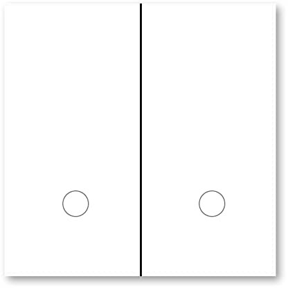 Yagusmart Zigbee Smart Lichtschalter, für die Verwendung mit Homekit App, erfordert eine neutrale Linie, App-Fernsteuerung, Timing-Funktion, Sprachsteuerung (2 gang)