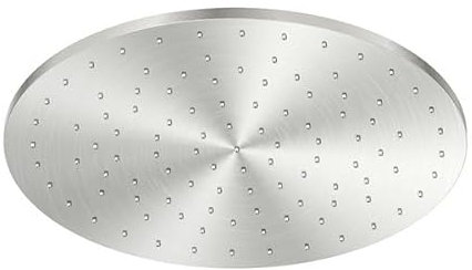 Steinberg Serie 100 Kopfbrause, Regenbrause, rund, 300x8 mm, 1001688, Farbe: Brushed Nickel