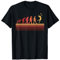 Retro -Volleyball -Evolution Geschenk für Volleyballspieler T-Shirt