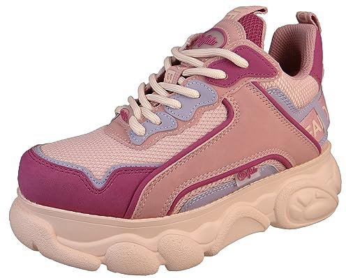 Buffalo Damen Low Sneaker CLD Chai Low Top Vegan 1636019 Rosa, Groesse:40 EU