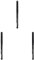 essence LONG-LASTING eye pencil, Kajal, 18 Stunden Halt, wasserfest, Nr. 01 black fever, schwarz, definierend, langanhaltend, vegan, wasserfest, Mikroplastik Partikel frei (0,28g) (Packung mit 3)