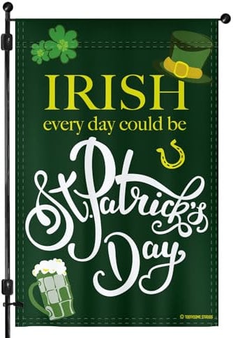 IrishEveryDayGardenflagge, Motiv: St. Patrick's Day, doppelseitig, 30,5 x 45,7 cm