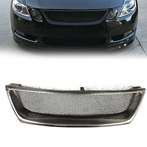 VIDOJI Frontgrill Grills Für Benz W164 ML-Klasse 2009-2012 ML320 ML350 ML500 Silber Diamond Style Car Upper Bumper Hood Mesh