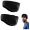Shirene Fleece Ohrenwärmer Stirnband,2 Stück Winter Stirnband Sport Stirnbänder Ohrenschützer für Damen und Herren Winddichtes Warmes Ohrenschutz für Winter Radfahren Laufen Wandern Fitness