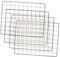 4pcs Detachable Dog Cage Fencing Durable Mesh Sheets for Indoor Outdoor Pet Playpen Easy Assembly Crate Divider for Extra Dogs Breathable Iron Structure