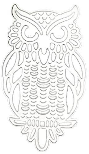 Metall-Stanzschablonen mit Tiermotiven, Eulen, Schablonen für Scrapbooking, Alben, Papierkarten, Prägung