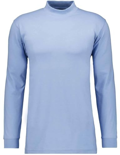 RAGMAN Herren Stehkragenshirt Langarm Arctic-730, XXL