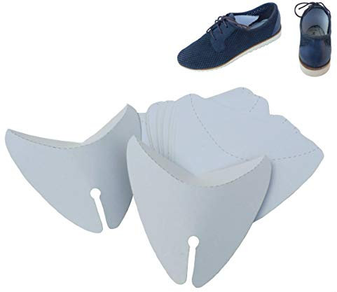 Cardboard Shoe Inserts Tree to keep Shape, Form for Women and Men Shoes/pack of 20 PCS – 10 pairs, White, M