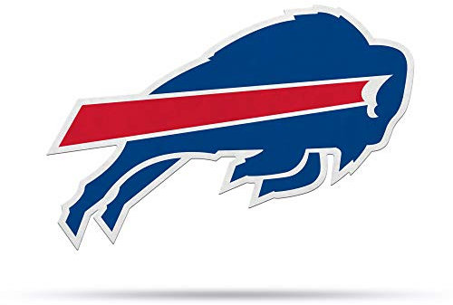 Rico Industries NFL Football Buffalo Bills Primary Shape Cut Pennant – Home and Living Room Decor – Soft Felt EZ to Hang
