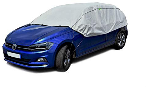 Kegel Halbgarage OPTIMO ML für Ford Fiesta ab 2017, Wasserfest, UV-Schutz, Fahrzeugspezifische Passform, Länge: 275-295 cm, Höhe: 75 cm