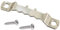 Taskar 100 Pack Sawtooth Picture Frame Hanger 45mm Silver Nickel + Screws