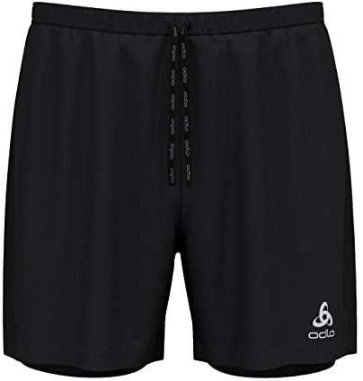 Odlo Laufhose Herren Kurz Essential 5 Inch I Laufshort 2 in 1 I Sporthose