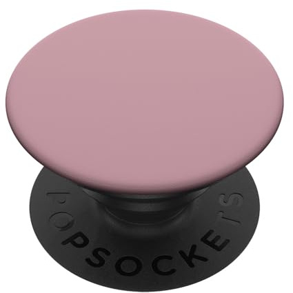 PopSockets Nagellack Farbe - Rose Antique - Samt Pastell Altrosa PopGrip für Smartphones mit glatten, harten Plastikgehäusen