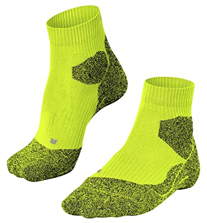 FALKE Herren Laufsocken RU Trail M SN Funktionsgarn Antiblasen 1 Paar, Grün (Matrix 7316), 39-41