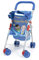 Bayer Design 21511AA Puppenbuggy mit Dach und Tasche, Doppelrädern, Gurt, integriertem Korb, faltbar