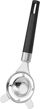 ARFUKA Eiertrenner Eidottertrenner Eigelbtrenner Edelstahl Eigelb Trenner Teiler Filter Küchen Hilfsmittel Backen Werkzeug Silber
