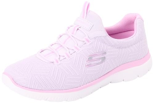 Skechers Summits Lite, Zapatillas Mujer, Lavender Mesh Trim, 43 EU