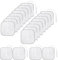 SUNJULY Tens Elektroden Pads, 20 Stück 4x4 cm Tens Gerät Schmerztherapie, Selbstklebende Wiederverwendbare Elektrode Gerät Pads mit den Meisten TENS EMS Gerät Pads